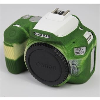 Myk silikondekselbeskytter for Canon EOS 200D II kamera