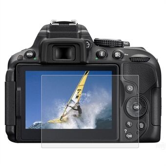PULUZ PU5508 0,3 mm 9H kamera herdet glass skjermbeskytter 2,5D for Nikon D5300 D5500 kameraer