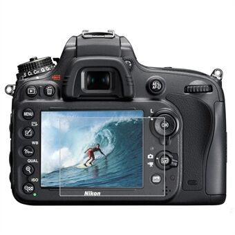 PULUZ PU5509 2.5D 0.3mm 9H kamera herdet glass skjermbeskytter for Nikon D500 D600 D610 D7100 D7200 D750 D800 D810
