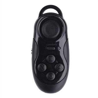 Trådløs Bluetooth Mini Game Fjernkontroll Telefon Kamera Lukker - Svart