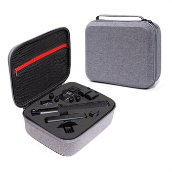 For DJI Osmo Action 3 bærbar glidelås Kamerabeskyttelsesveske EVA Hard Shell Håndtak stropp Kameratilbehør Oppbevaringspose