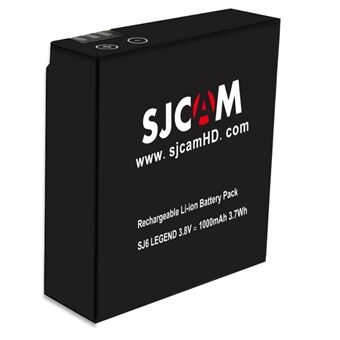 SJCAM 1000mAh Rechargeable Li-ion Battery Pack for SJCAM SJ6 Legend Action Camera