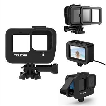 TELESIN GP-FMS-903 Protective Camera Frame Anti-drop Case for GoPro Hero 9 / 10 / 11