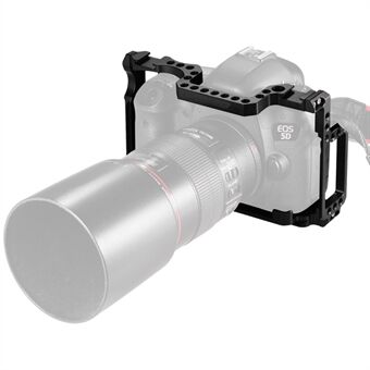 VELEDGE V4 rammebur i aluminiumslegering for Canon 5D4 / 5D3 / 5D2 speilreflekskameraer beskyttelsesdeksel