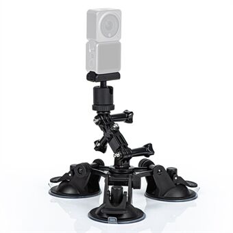 STARTRC 1110789 for GoPro 10/9 / Insta360 One X2/X Three Sucker Design Kameratelefon Bilholder Sugekoppfestebrakett