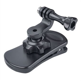 TELESIN GP-JFM-006 For GoPro / DJI / Insta360 actionkamera 360 grader rotasjon Ryggsekk Clip Clamp Mount Stand