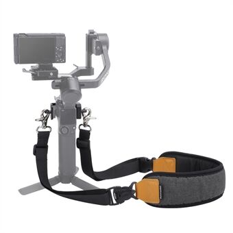 SUNNYLIFE RO-GS560 For DJI RS 3 Mini Gimbal-kamerastabilisator Dobbel metallkrok + justerbar halssnor og skulderstropp