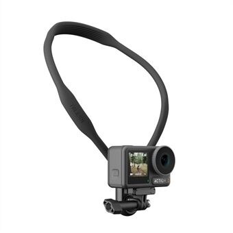TELESIN TE-HNB-003 Sports Camera Fleksibel Holder for GoPro Hero 11/10/9 Action Camera Neck Mount Bracket