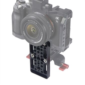 ZS45192-E1 Multifunksjonskamera utvidelsesplate for osteplatemontering 1/4 3/8-hullsbytteplatefotograferingstilbehør