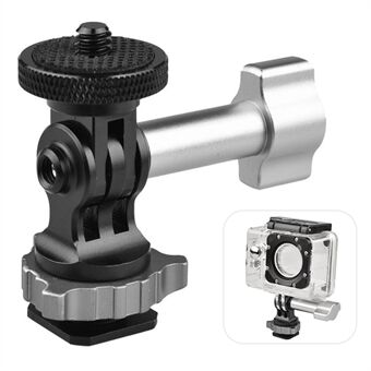 GH14 Action Camera Universal 1/4\'\' Full Metal Cold Shoe Hot Shoe Quick Release Clamp Adapter Base for GoPro 10/9/8/7