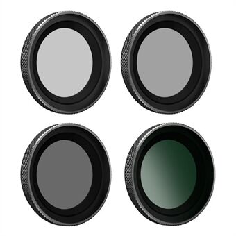 AMAGISN PC+Nylon vanntett filter for Insta360 GO3 / GO2 Action Kamera Lens beskyttelsesfilter CPL+ND8+ND16+ND32