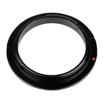 EOS-58 SLR DSLR Kamera Makro Objektiv Reverse Ring Adapter Konverter Kompatibel med Canon 58 mm filtertrådobjektiv