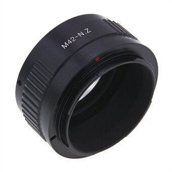 Linsemonteringsadapter Ring kompatibel med M42 til Nikon Z6 Z7