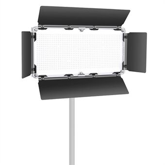 NYERE Metallkonstruksjon låvedør LED videolys 4-fløyet låvedør for 960 LED lyspanel