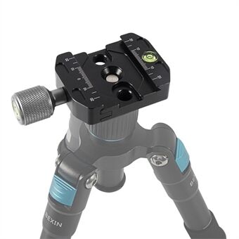 BEXIN QR-50N kamerastativ Quick base aluminiumslegering speilreflekskamera kamera stativfesteadapter