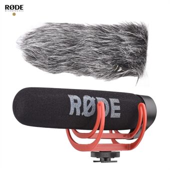 RODE VideoMic GO Super-cardioid retningsmikrofon med sjokkmonterte frontruter Lett mikrofon på kameraet for DSLR DV-videokamera