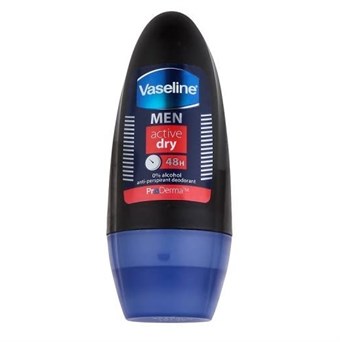 Vaseline Active Dry Deodorant - Roll On for Men - 48 timer