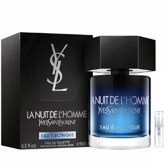 Yves Saint Laurent La Nuit De L\'Homme Bleu Electrique - Eau de Toilette Intense - Duftprøve - 2 ml 