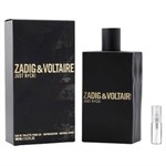 Zadig & Voltaire Just Rock For Him - Eau de Toilette - Duftprøve - 2 ml 