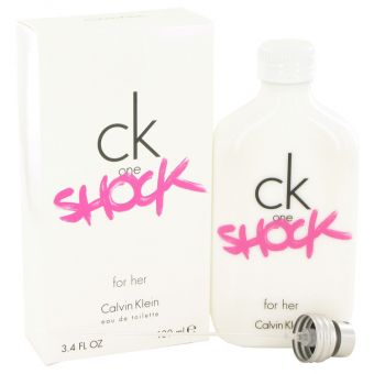 CK One Shock by Calvin Klein - Eau De Toilette Spray 100 ml - for kvinner