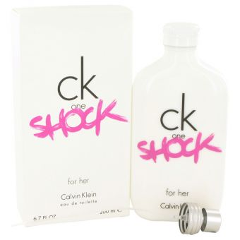 CK One Shock by Calvin Klein - Eau De Toilette Spray 200 ml - for kvinner
