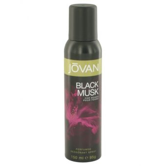 Jovan Black Musk by Jovan - Deodorant Spray 150 ml - for kvinner