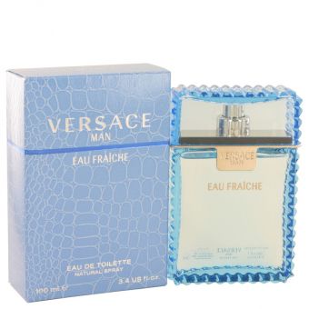 Versace Man by Versace - Eau Fraiche Eau De Toilette Spray (Blue) 100 ml - for menn