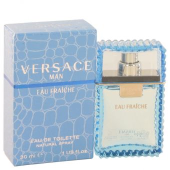 Versace Man by Versace - Eau Fraiche Eau De Toilette Spray (Blue) 30 ml - for menn