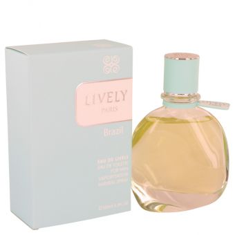 Eau De Lively Brazil by Parfums Lively - Eau De Toilette Spray 100 ml - for menn